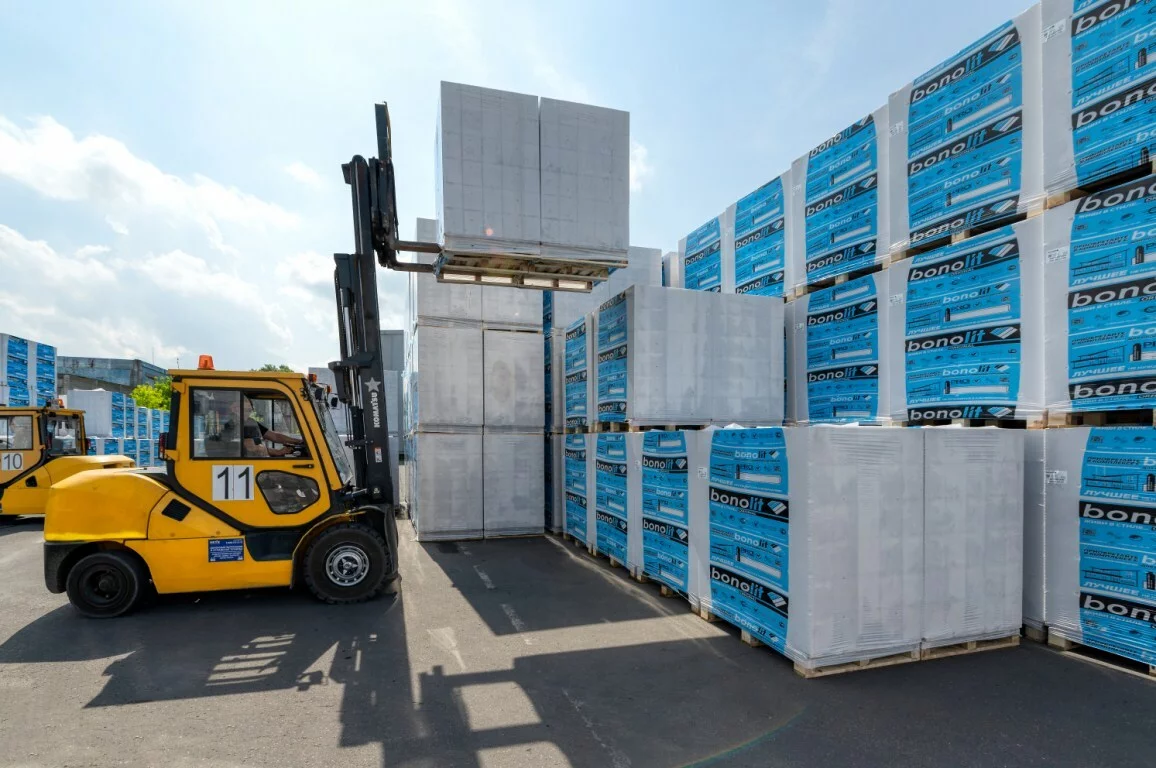 Газобетон Bonolit D600 600х375х250 мм фото 3