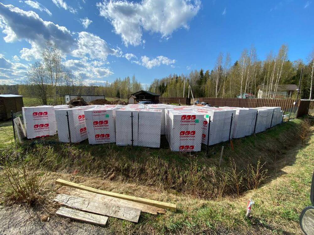 Газобетон ЛСР Кикерино D500 625х375х250 мм фото 2