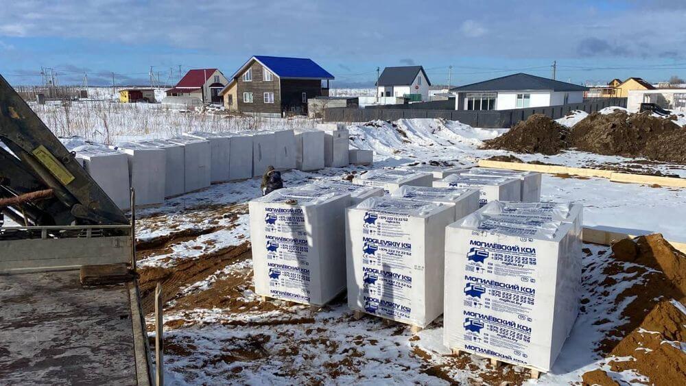 Газобетон Могилевский КСИ D625 625х400х250 мм фото 1