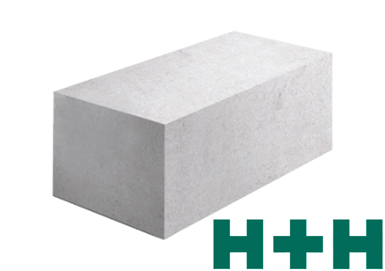 Газобетон Н+Н D600 625х100х250 мм