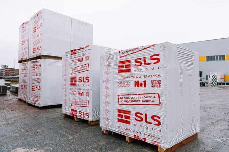 Газобетон Белорусский SLS D400 625х400х250 мм фото 1
