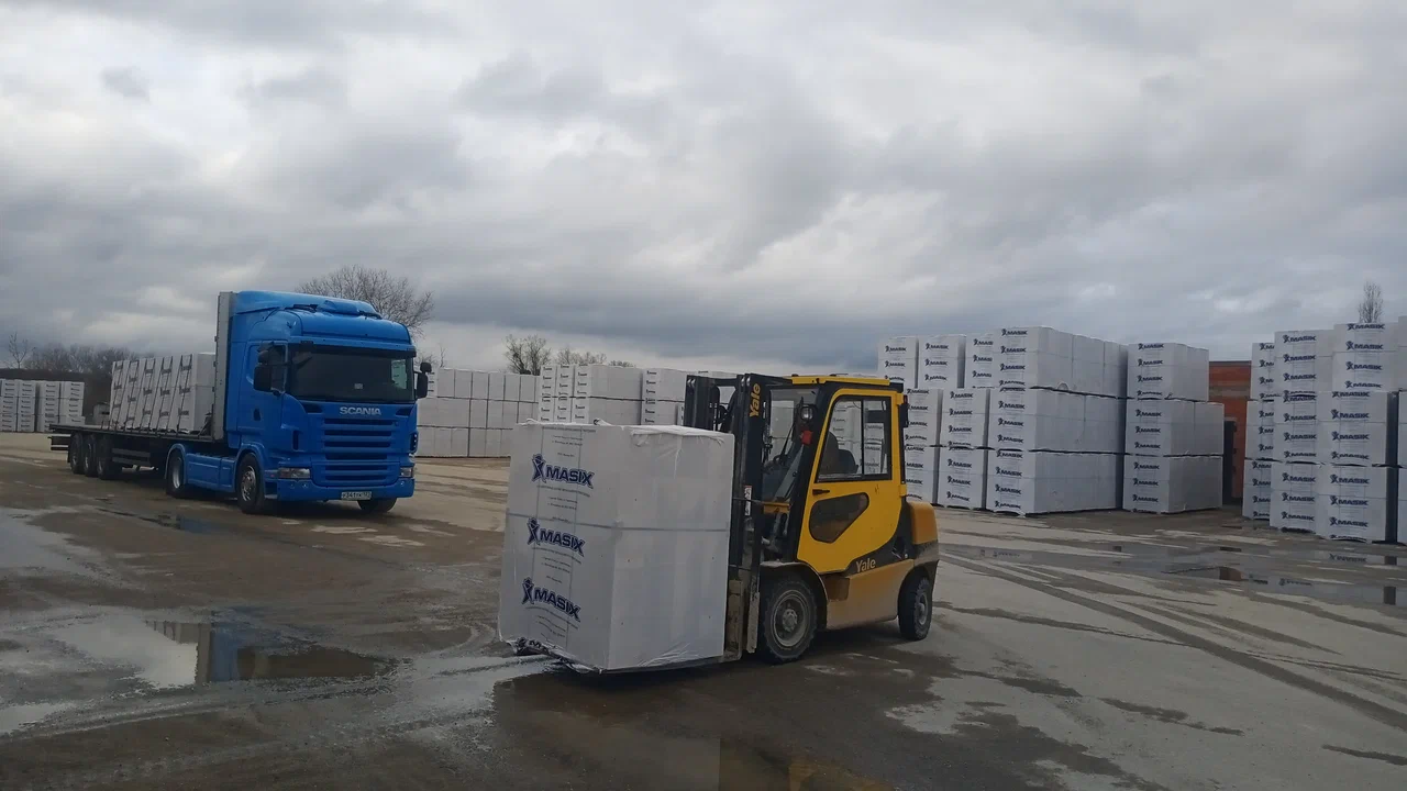 Газобетон Masix D500 625х250х250 мм фото 2