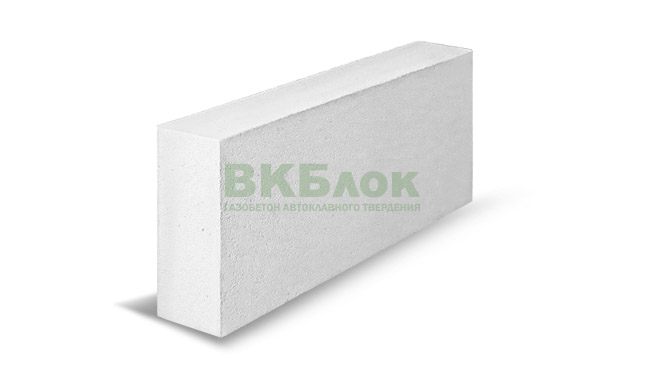 Газобетон ВКБлок D600 625х150х250 мм