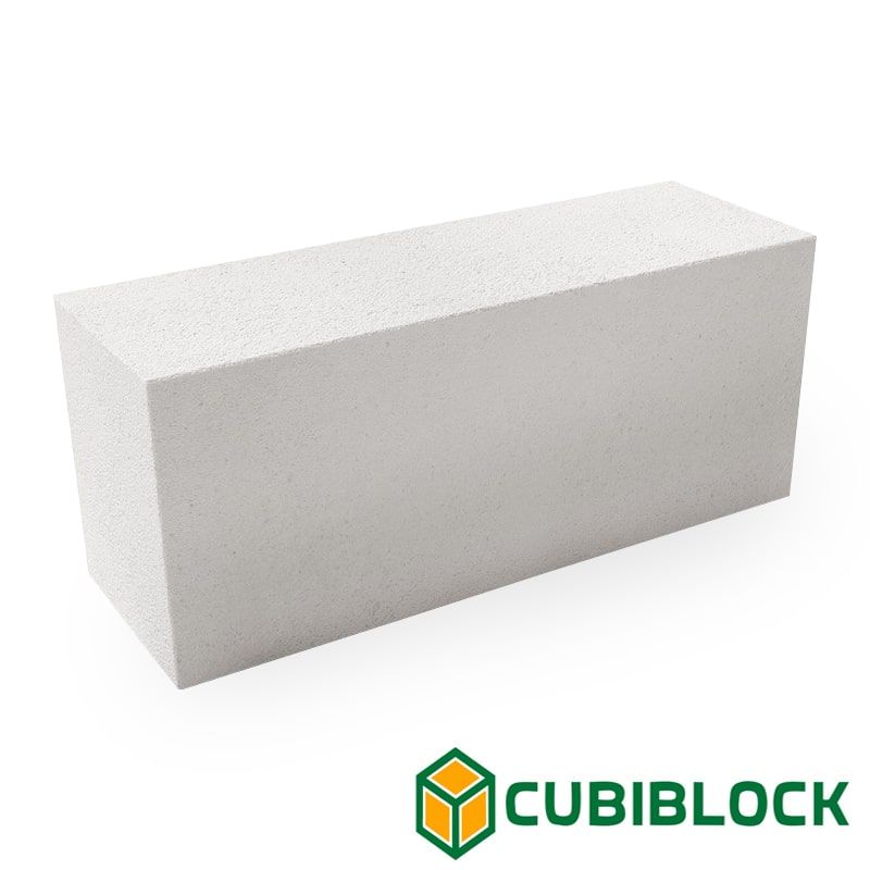 Газобетонный блок стеновой Cubi Block D400 625х400х250 B2.5